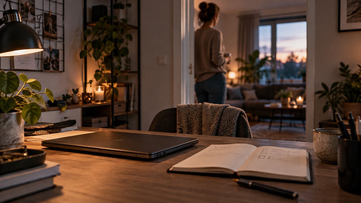 Nach der Arbeit abschalten: Ein Feierabendritual für einen vollen Kopf