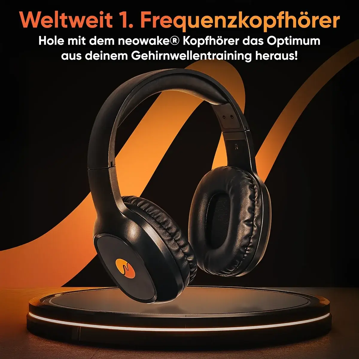 neowake® Frequenzkopfhörer für Audio- und Frequenz-Sessions